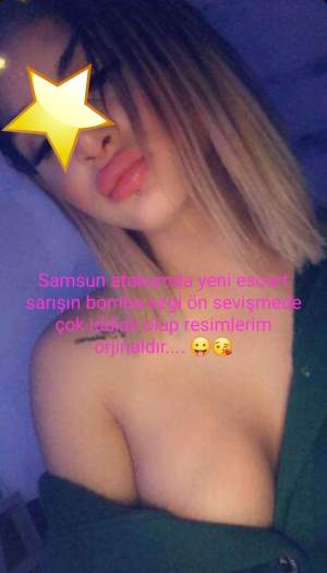 Samsunda yeni escort bayan Ezgi